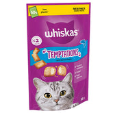 WHISKAS® TEMPTATIONS™ with Salmon 60g